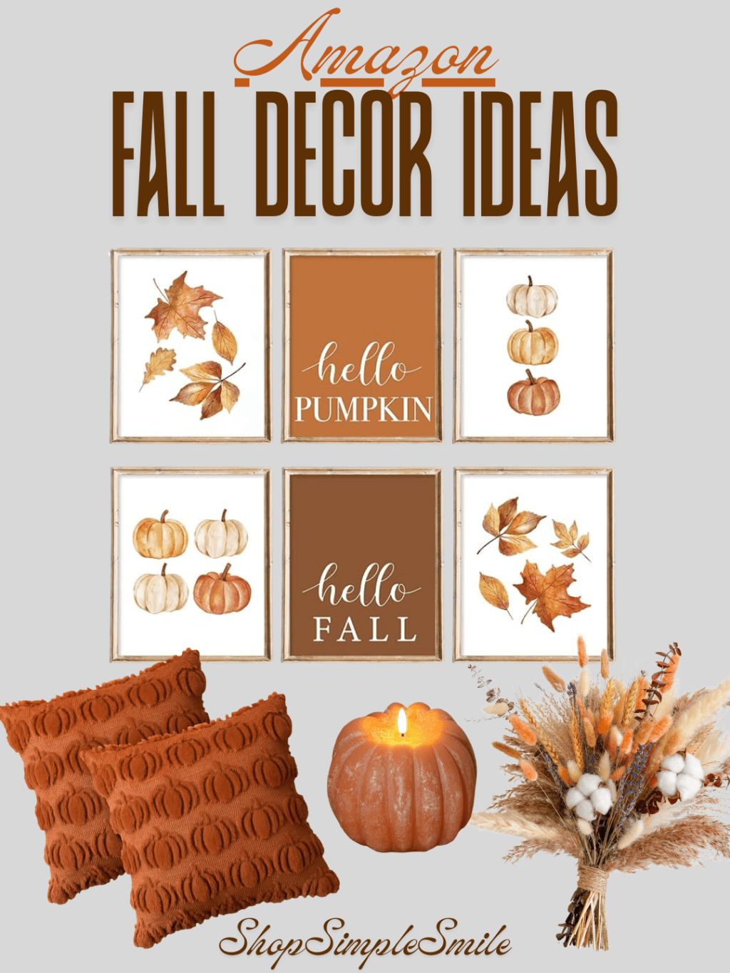 🍂 Cozy Fall Home Decor Finds from&nbsp;Amazon